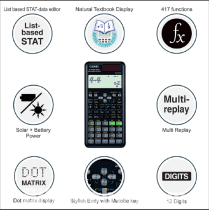 CASIO FX-991ES PLUS Scientific Calculator